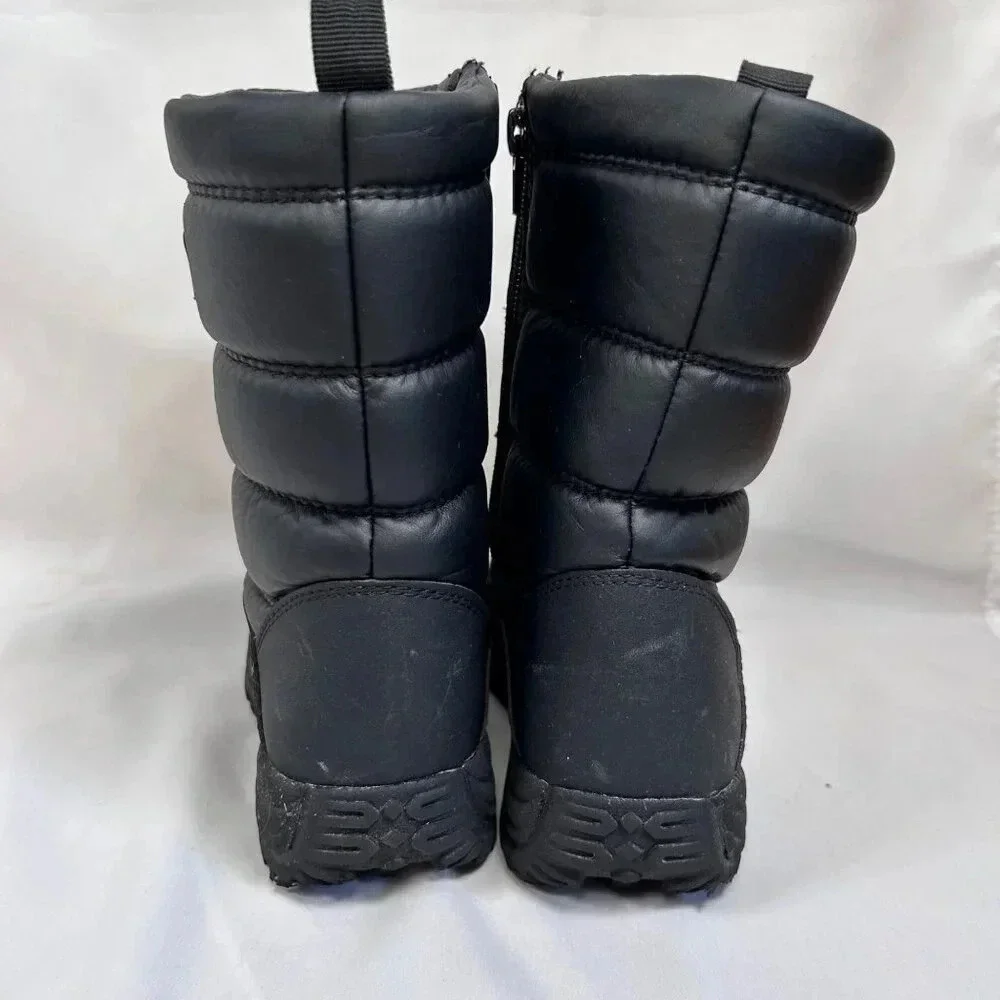 Magellan Outdoors Youth Size 1 Kids Snowboots Black Insulated Outdoors
